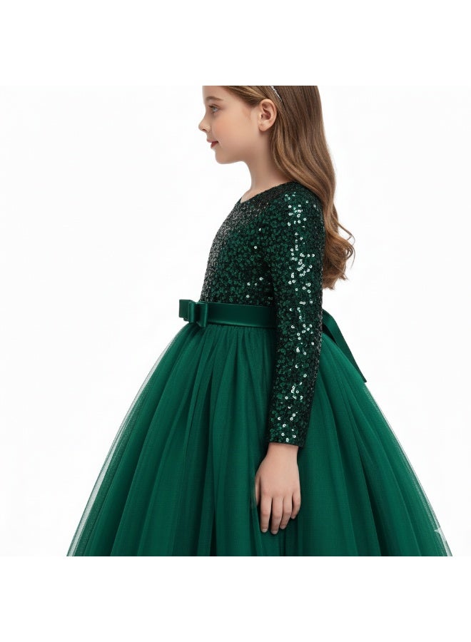 D'Daniela Sequin Bodice Ballgown Dress - Image 2